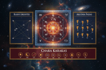 Jaimini Astrology Concepts: Rashi Drishtis, Arudha Padas & Chara Karakas